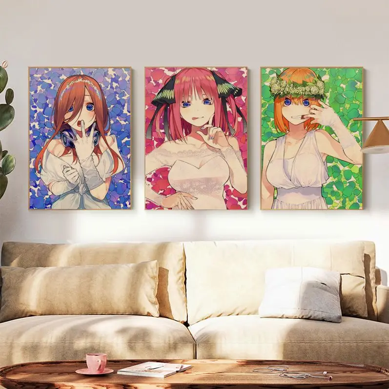 The Quintessential Quintuplets Anime Posters Wall Art Retro Posters For Home Home Decor 
The Quintessential Quintuplets Anime Posters Wall Art Retro Posters For Home Home Decor