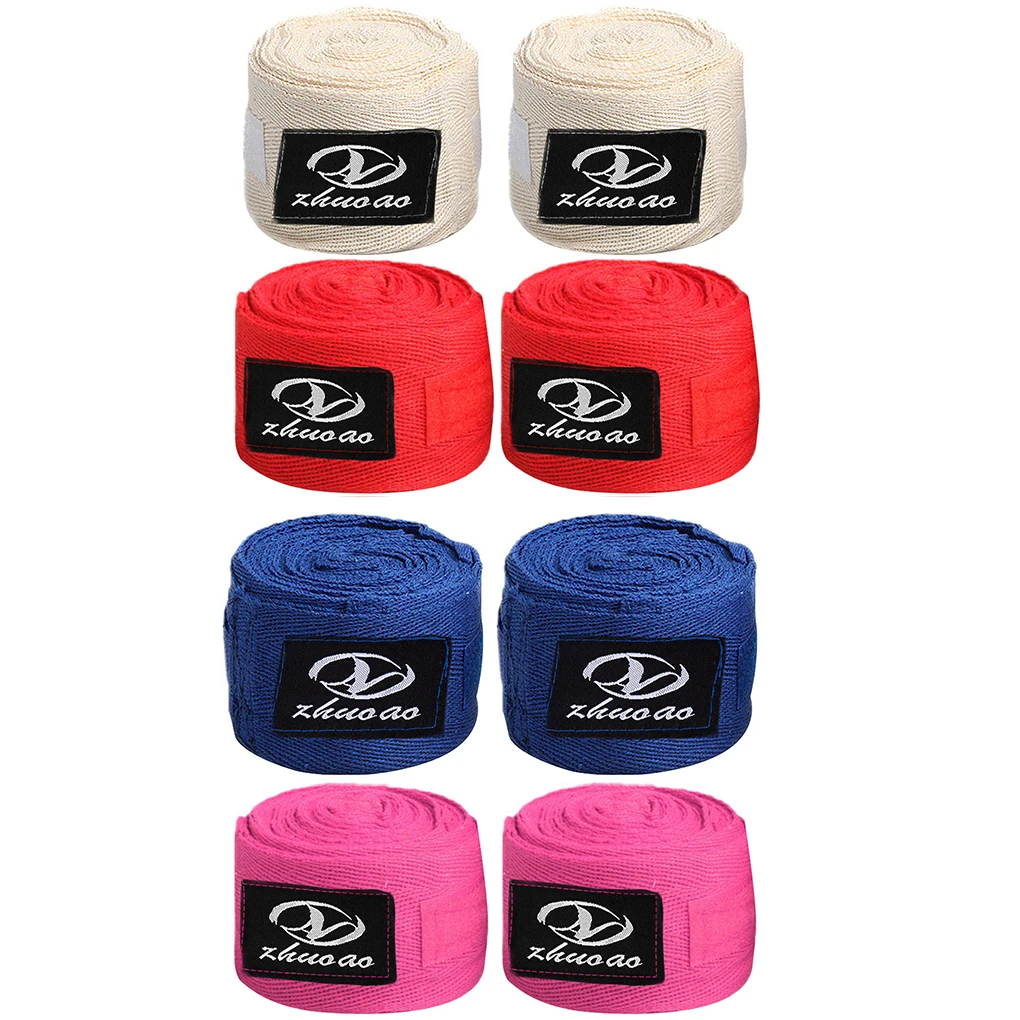 Boxing Bandage Cotton Elastic Fitness Hand Wrap Sweat-absorbing Portable Sports Tape White
Boxing Bandage Cotton Elastic Fitness Hand Wrap Sweat-absorbing Portable Sports Tape White