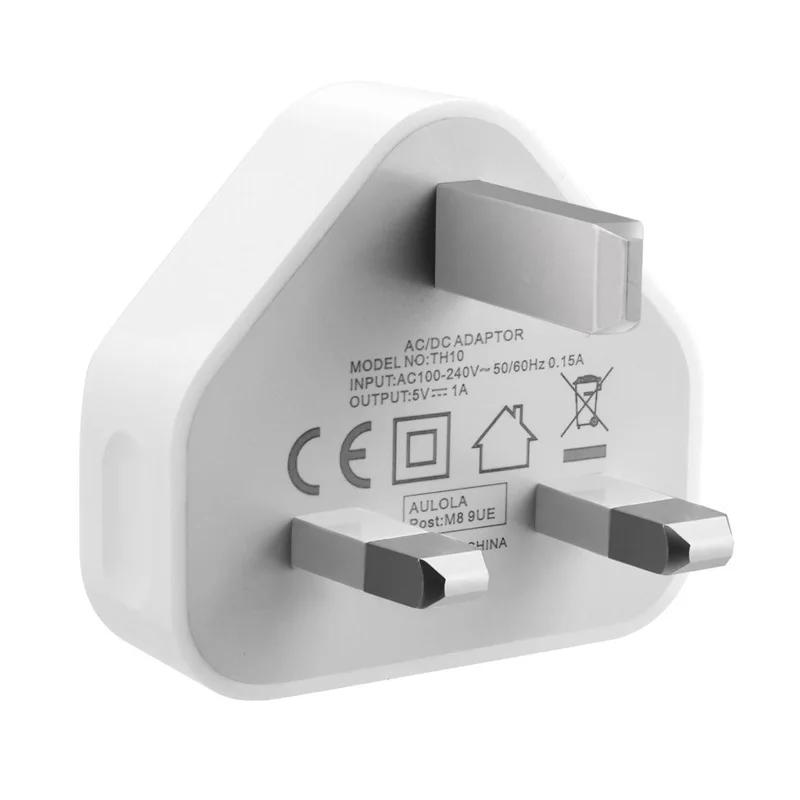 Universal UK Plug 3 Pin Wall Charger Adapter With 1 USB Ports Charging For IPhone 4G/4S HTC /SAMSUNG-LG Plus Charging
Universal UK Plug 3 Pin Wall Charger Adapter With 1 USB Ports Charging For IPhone 4G/4S HTC /SAMSUNG-LG Plus Charging