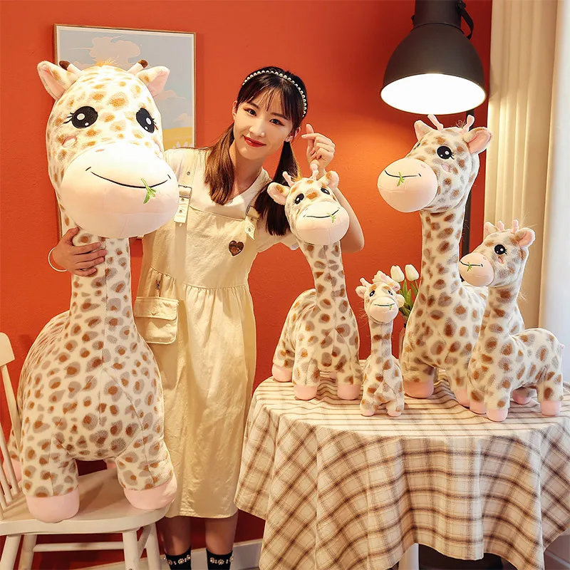 Giraffe Soft Plush Toy Simulation Giraffe Large Doll Children's Rag Doll Comfortable Sofa Cushion Photography Props Decorations
Giraffe Soft Plush Toy Simulation Giraffe Large Doll Children's Rag Doll Comfortable Sofa Cushion Photography Props Decorations