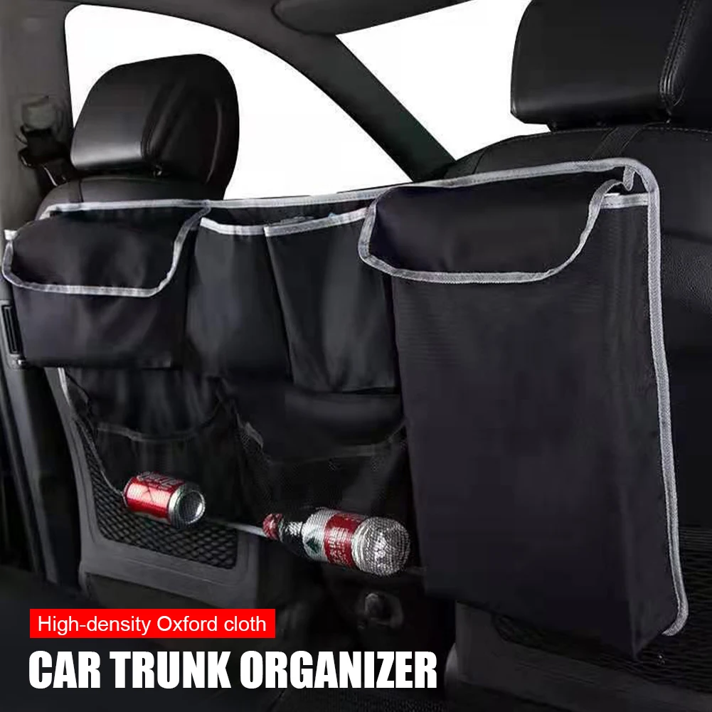 Car Back Rear Trunk Organizer Hanging Storage Bag Pockets Foldable Cover Car Seat Back Protectors for Car SUV Trip Kids Travel
Car Back Rear Trunk Organizer Hanging Storage Bag Pockets Foldable Cover Car Seat Back Protectors for Car SUV Trip Kids Travel