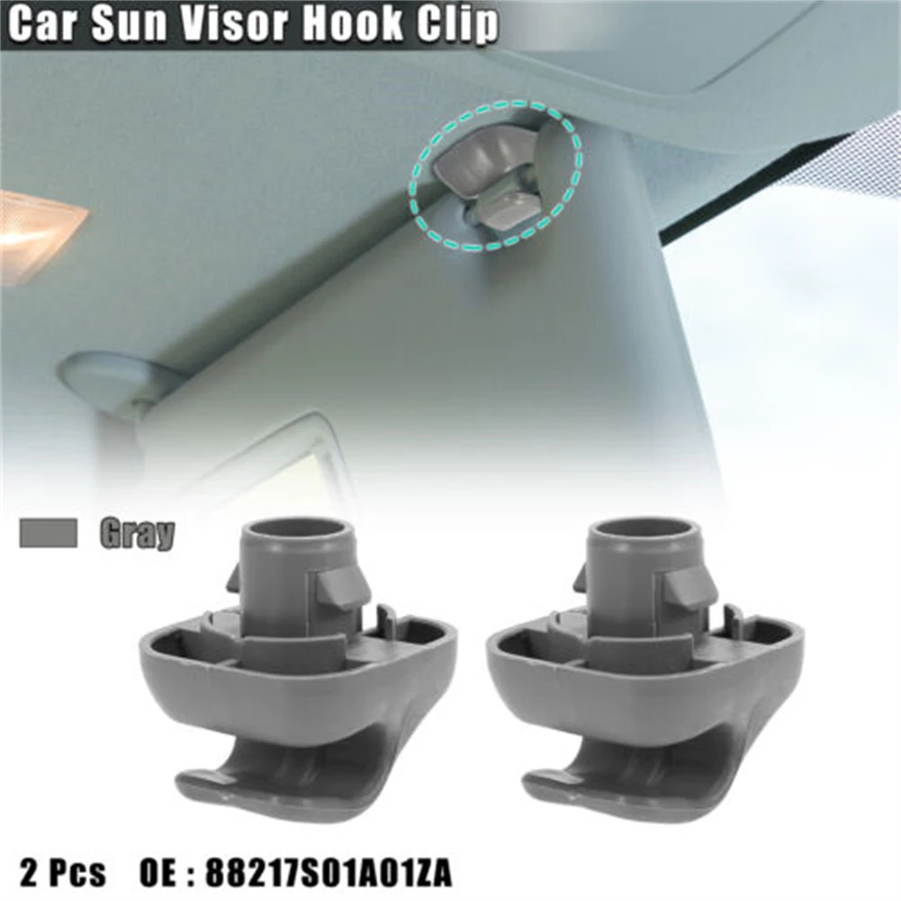 2pcs Beige Grey Car Sun Visor Hook Clip Retainer 88217S04003ZA For Honda Civic Car Replacement Accessories
2pcs Beige Grey Car Sun Visor Hook Clip Retainer 88217S04003ZA For Honda Civic Car Replacement Accessories