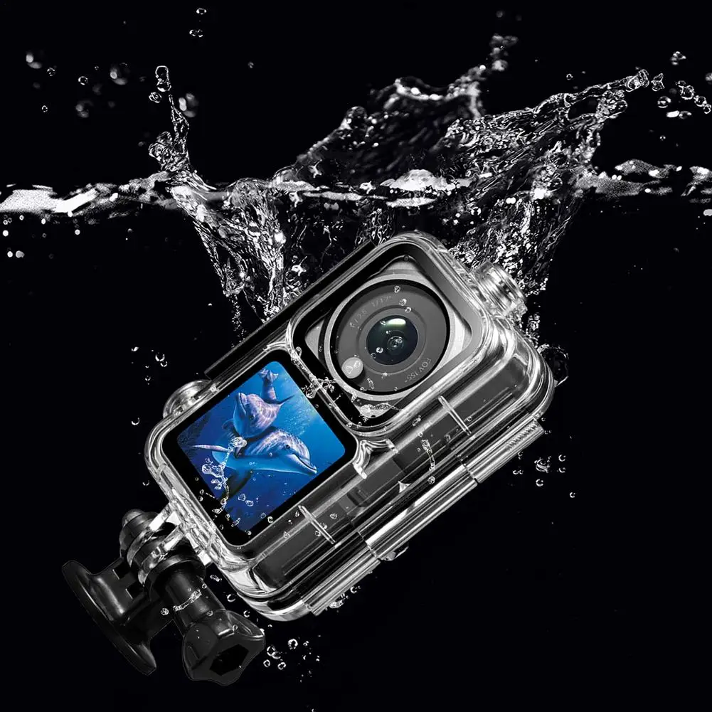 60M Waterproof Housing Case For DJI Action 2 Diving Protective Shell Underwater Dive Cover For DJI Osmo Action 2 Accessories GT
60M Waterproof Housing Case For DJI Action 2 Diving Protective Shell Underwater Dive Cover For DJI Osmo Action 2 Accessories GT