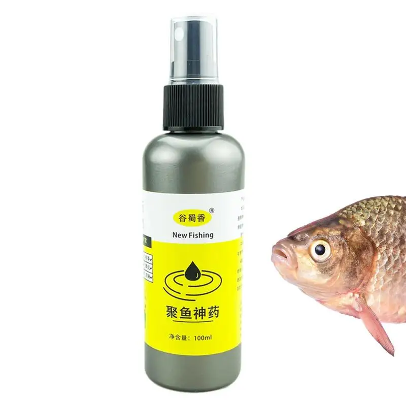 Bait Fish Additive 100ml Natural Concentrated Liquid Fishing Bait Smell Lure Tackle Food Fish Lure Additive Spray Bait
Bait Fish Additive 100ml Natural Concentrated Liquid Fishing Bait Smell Lure Tackle Food Fish Lure Additive Spray Bait