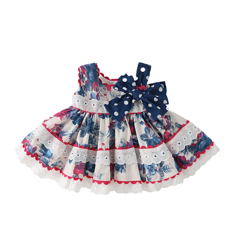 Toddler Girls Skirts Spanish Dress Children Summer Bow Tank Top Skirt Trend Skirt Baby Temperament Print Dress Two Piece Set
Toddler Girls Skirts Spanish Dress Children Summer Bow Tank Top Skirt Trend Skirt Baby Temperament Print Dress Two Piece Set