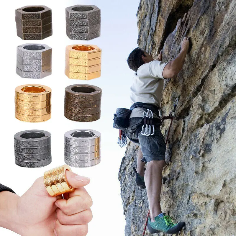 Multifunctional Outdoor Climbing Emergency Accessories Retro Magic Ring Personalized 4-Finger Ring
Multifunctional Outdoor Climbing Emergency Accessories Retro Magic Ring Personalized 4-Finger Ring