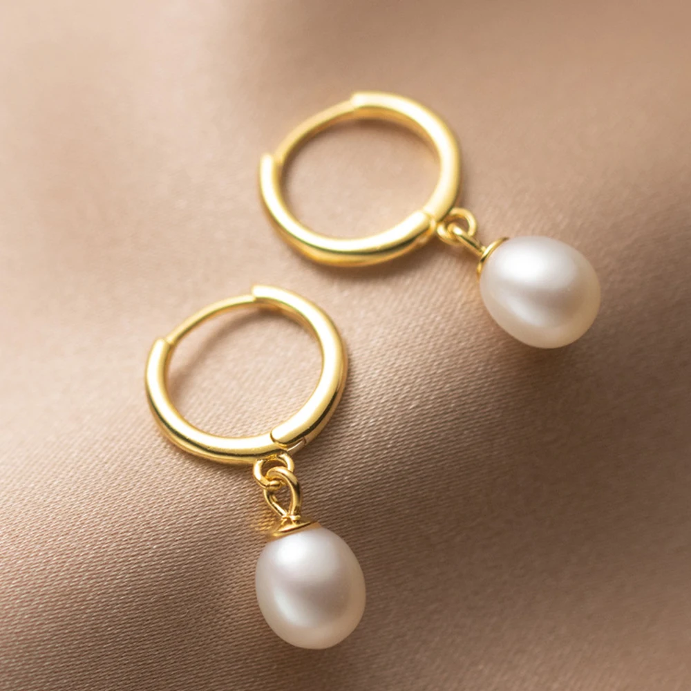 Серьги-подвески с жемчугом для женщин, маленькие кольца золотого цвета, серьги-кольца из серебра 925 пробы, Изящные Ювелирные украшения без а...
Серьги-подвески с жемчугом для женщин, маленькие кольца золотого цвета, серьги-кольца из серебра 925 пробы, Изящные Ювелирные украшения без а...