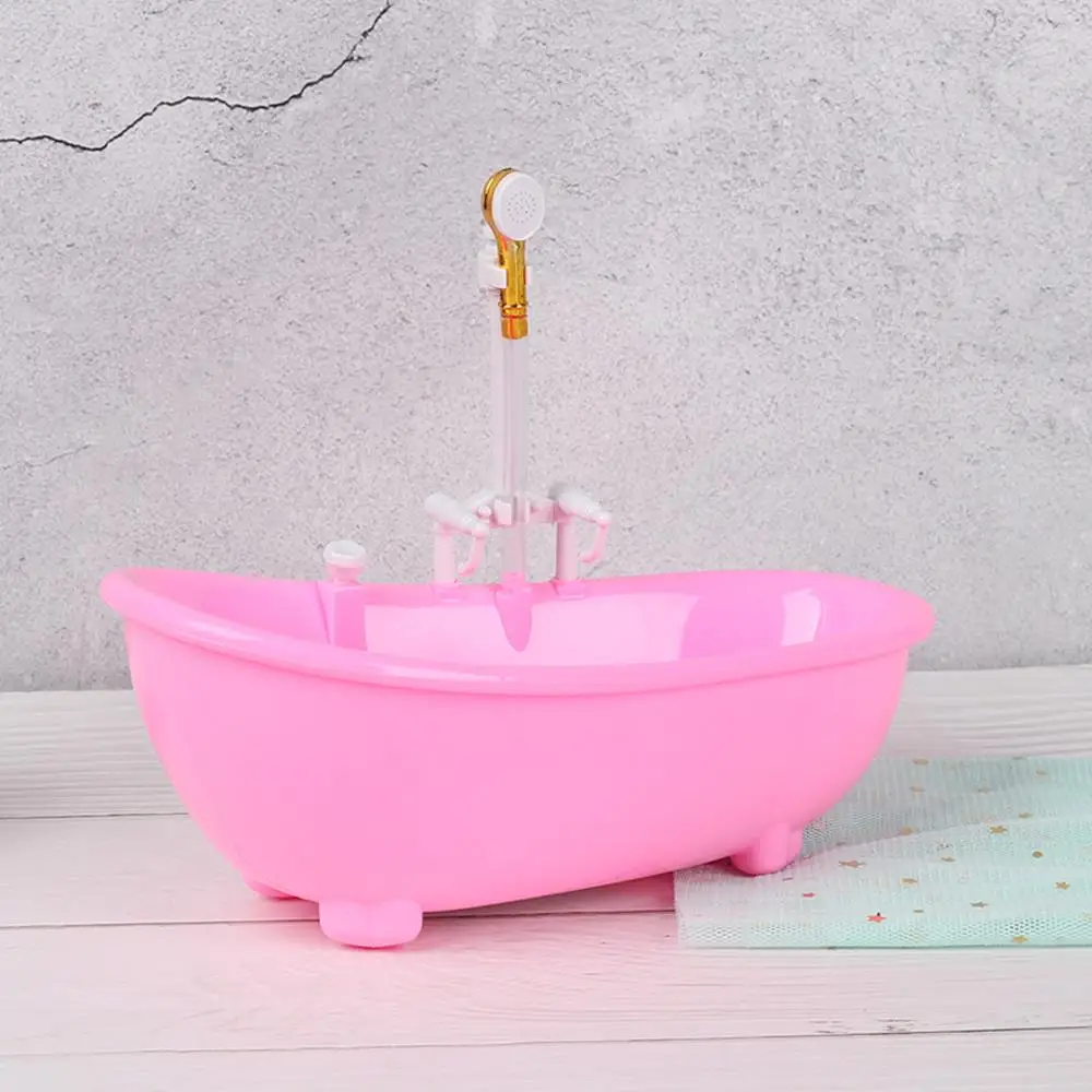 Dollhouse Furniture Spraying Water Kids Bathing Toys Miniatures Electric Bathtub Doll Accessories Plastic Tub 1:6 Scale
Dollhouse Furniture Spraying Water Kids Bathing Toys Miniatures Electric Bathtub Doll Accessories Plastic Tub 1:6 Scale