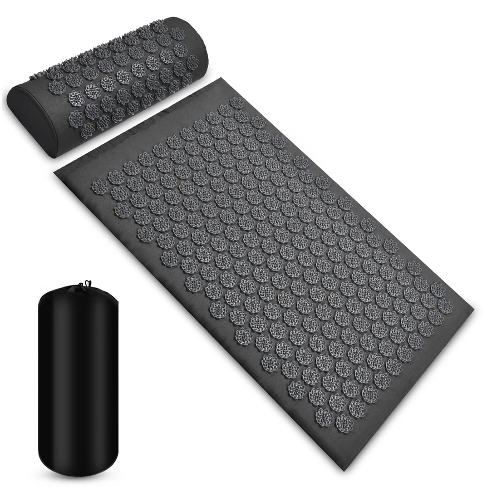 Non Woven Sponge Acupuncture Yoga Mats Pillow Acupoint Massage Cushion with Bag for Relieving Stress Body Pain
Non Woven Sponge Acupuncture Yoga Mats Pillow Acupoint Massage Cushion with Bag for Relieving Stress Body Pain