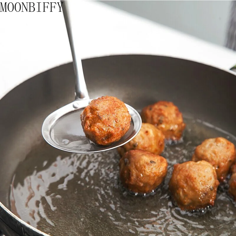 Kitchen Multi-functional Filter Spoon Stainless Steel Fine Mesh Wire Oil Skimmer Strainer Fried Food Net Kitchen Gadgets
Kitchen Multi-functional Filter Spoon Stainless Steel Fine Mesh Wire Oil Skimmer Strainer Fried Food Net Kitchen Gadgets