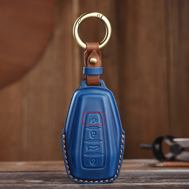 Leather Car Smart Key Cover Case Fob for Geely Coolray X6 X7 Emgrand Global Hawk GX7 Holder Accessories With Keychain Protector
Leather Car Smart Key Cover Case Fob for Geely Coolray X6 X7 Emgrand Global Hawk GX7 Holder Accessories With Keychain Protector