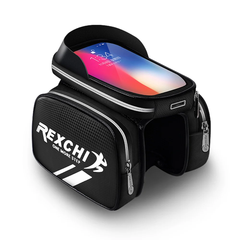 Bicycle Bag Frame Front Tube Rear Seat Hanging Bike Bag Saddlebag Three Side TouchScreen Waterproof Detachable Cycling Phone Bag
Bicycle Bag Frame Front Tube Rear Seat Hanging Bike Bag Saddlebag Three Side TouchScreen Waterproof Detachable Cycling Phone Bag