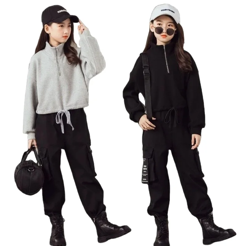4-11 Yrs Spring&Autumn Kids Suit Fashion Teenager Girls Sets Korean Long Sleeve Top and Pant 2Pcs Casual Teens Children Clothes 
4-11 Yrs Spring&Autumn Kids Suit Fashion Teenager Girls Sets Korean Long Sleeve Top and Pant 2Pcs Casual Teens Children Clothes