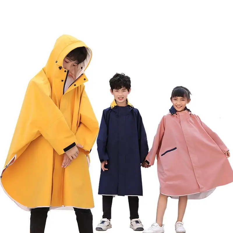 Children's raincoat unisex with school bag elementary school cape long full body junior high school fattening and poncho hiking
Children's raincoat unisex with school bag elementary school cape long full body junior high school fattening and poncho hiking