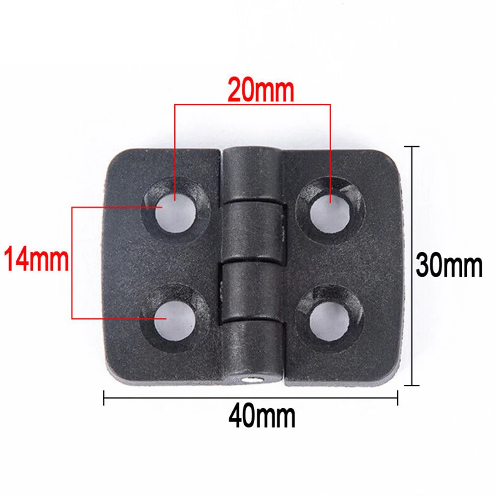 10pcs Plastic Hinges Nylon Folding Hinge For Electric Box Cabinet Welding Machine Flip Industrial Box Door Bearing Butt Hinge
10pcs Plastic Hinges Nylon Folding Hinge For Electric Box Cabinet Welding Machine Flip Industrial Box Door Bearing Butt Hinge