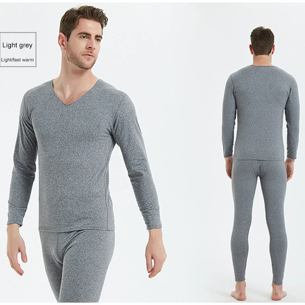 Men / Women V-neck Winter Warm Non-marking Thermal Underwear Set Grinding Hair Thin Section Of The Autumn Clothes And Pants
Men / Women V-neck Winter Warm Non-marking Thermal Underwear Set Grinding Hair Thin Section Of The Autumn Clothes And Pants