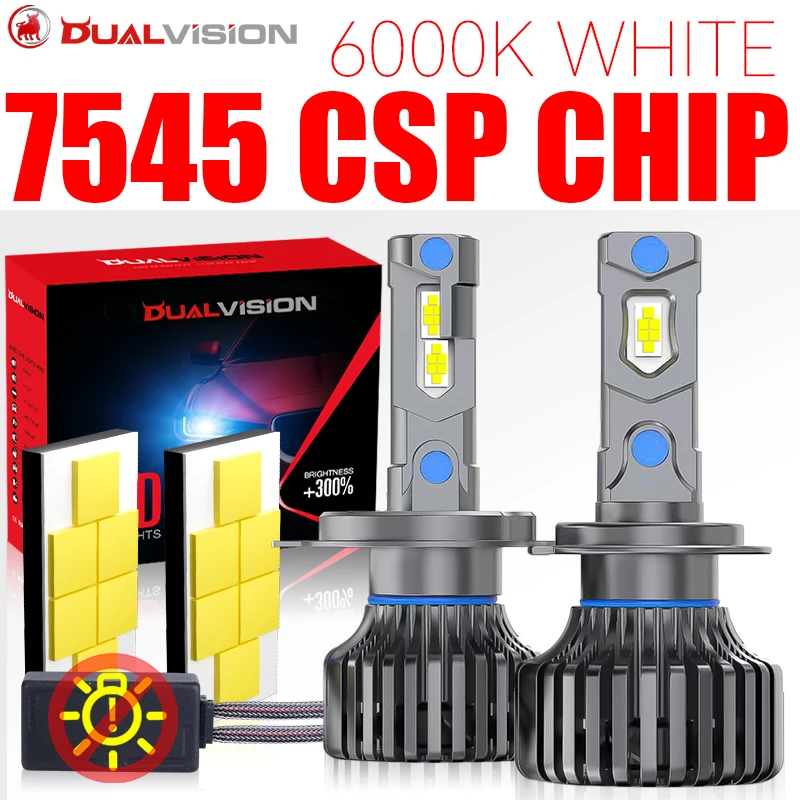 Dualvision K5C H4 H7 H1 LED Canbus 7545 CSP Чипы Автомобильные фары H11 H8 H9 9005 9006 HB3 HB4 9012 HIR2 2 шт. Противотуманные фары Мини-диод 
Dualvision K5C H4 H7 H1 LED Canbus 7545 CSP Чипы Автомобильные фары H11 H8 H9 9005 9006 HB3 HB4 9012 HIR2 2 шт. Противотуманные фары Мини-диод