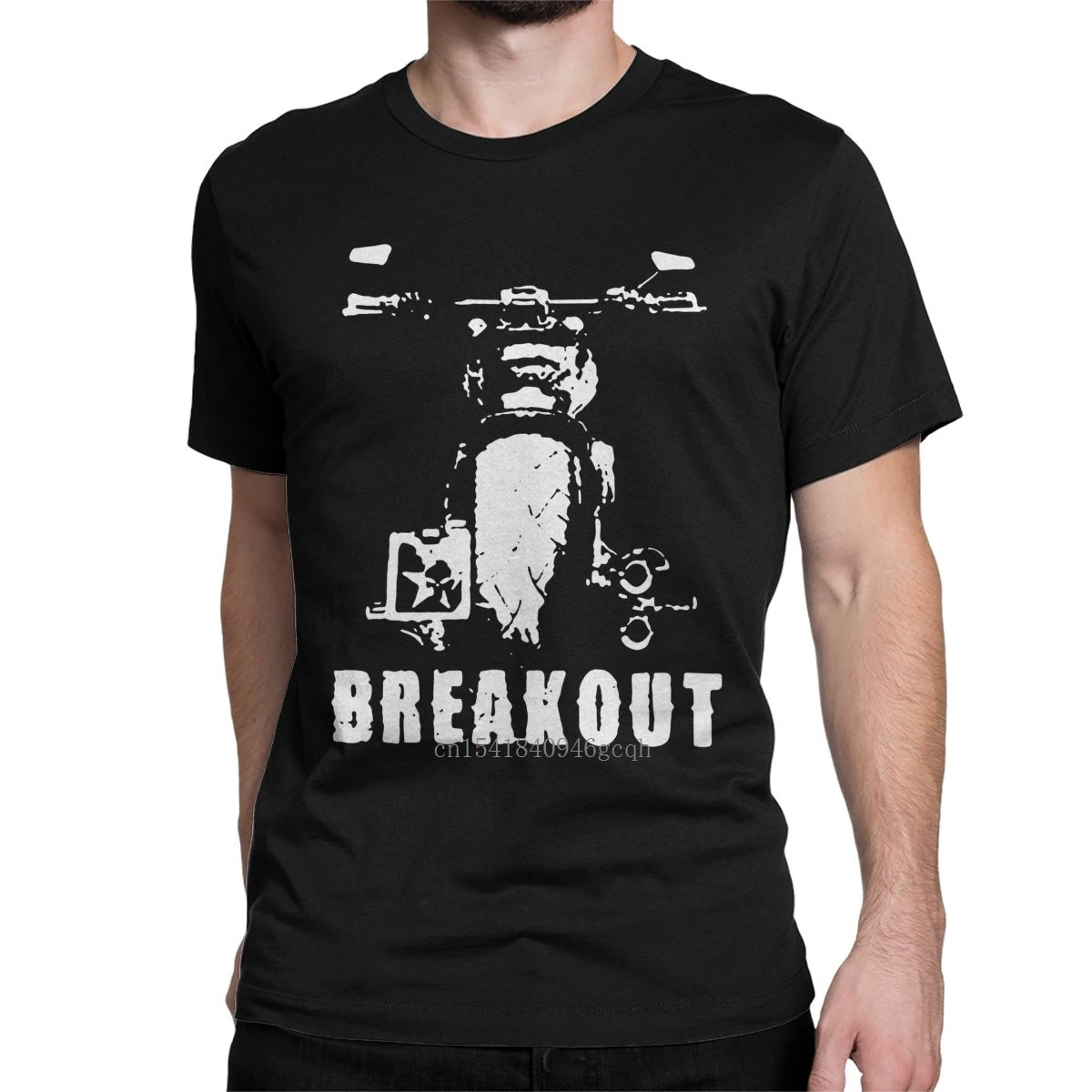 Breakout Vintage Motorcycle Custom Chopper Biker Men T Shirt Cool Humorous Tees Short Sleeve T-Shirt Cotton Plus Size Clothing
Breakout Vintage Motorcycle Custom Chopper Biker Men T Shirt Cool Humorous Tees Short Sleeve T-Shirt Cotton Plus Size Clothing