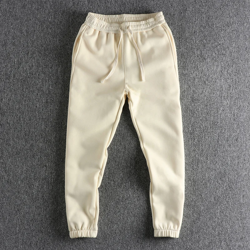 2023 Plush thickened high-density knitted fabric side splicing casual pants men's solid loose leggings 1345
2023 Plush thickened high-density knitted fabric side splicing casual pants men's solid loose leggings 1345