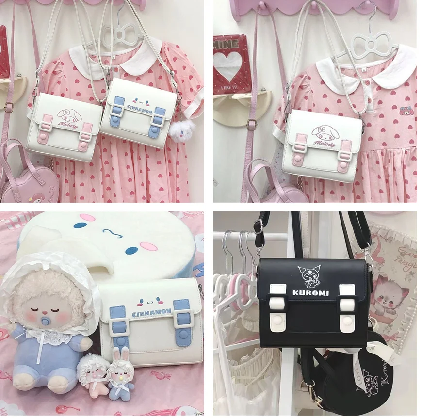 Sanrio Jk Uniform Bag Kawaii Mymelody Original Japanese Cute Versatile Square Pu Messenger Bag Soft Girl Student Shoulder Bag
Sanrio Jk Uniform Bag Kawaii Mymelody Original Japanese Cute Versatile Square Pu Messenger Bag Soft Girl Student Shoulder Bag
