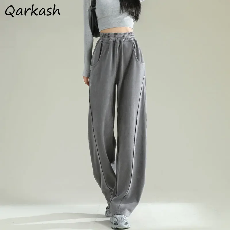 Baggy Pants Women Casual Solid Elastic High Waist Elegant Minimalist Full Length Pantalones De Mujer for Ladies Ulzzang
Baggy Pants Women Casual Solid Elastic High Waist Elegant Minimalist Full Length Pantalones De Mujer for Ladies Ulzzang