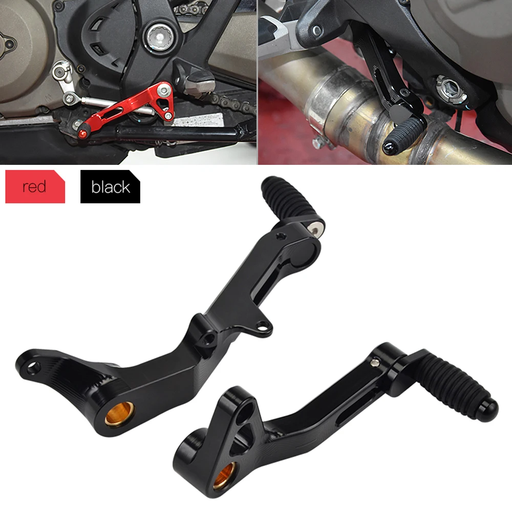 

Motorcycle Brake Lever Clutch Lever Gear Shift Lever Pedal for Ducati Monster 821 1200 1200R 1200S 2014 2015 2016 2017 2018 2019
