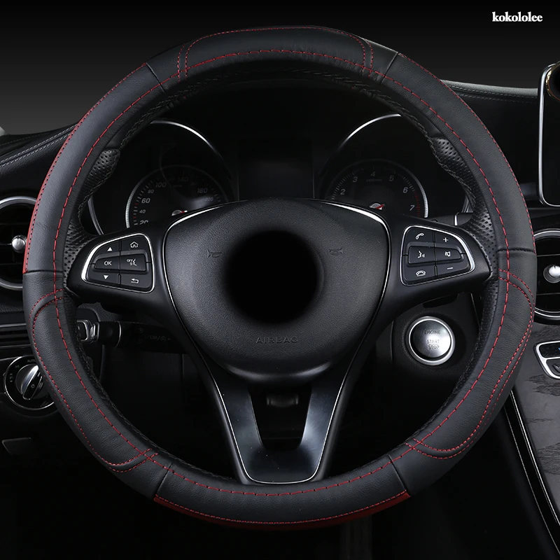 Leather Car Steering Wheel Cover For Chevrolet Cruze Captiva Lacetti Aveo Niva Spark Sonic Trax Camaro
Leather Car Steering Wheel Cover For Chevrolet Cruze Captiva Lacetti Aveo Niva Spark Sonic Trax Camaro