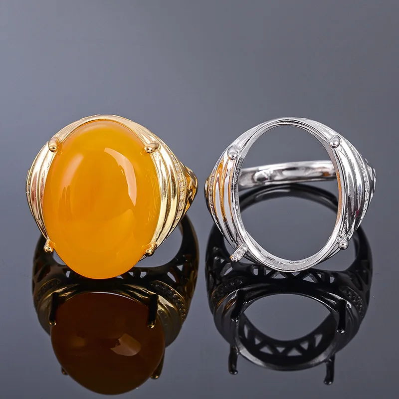 MeiBaPJ 15*20 Real Natural Chalcedony Gemstone Men Ring or Empty Ring Support Real 925 Sterling Silver Fine Wedding Jewelry
MeiBaPJ 15*20 Real Natural Chalcedony Gemstone Men Ring or Empty Ring Support Real 925 Sterling Silver Fine Wedding Jewelry