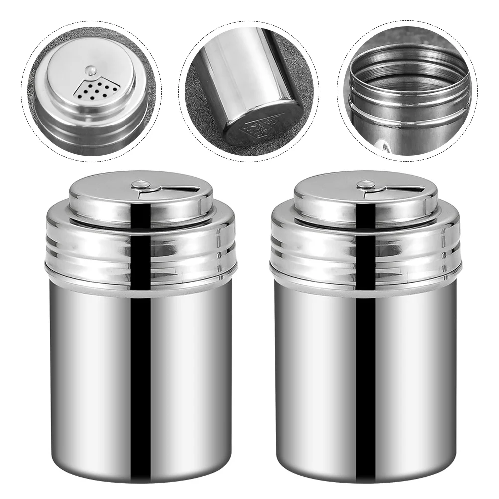 Pepper Salt Shaker Seasoning Jar Shakers Bottles And Bottle Grinder Dispenser Steel Cans Stainless Containers Spices Pots Dredge
Pepper Salt Shaker Seasoning Jar Shakers Bottles And Bottle Grinder Dispenser Steel Cans Stainless Containers Spices Pots Dredge