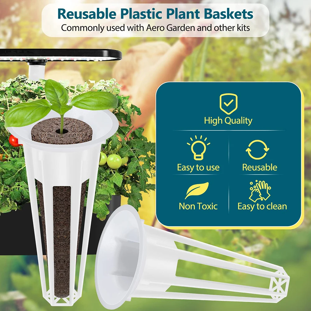 96 Piece Hydroponic Planting Set For Plant-Hydroponics Soilless Grow Sponges Planting Basket Kit Planting Hydroponics System
96 Piece Hydroponic Planting Set For Plant-Hydroponics Soilless Grow Sponges Planting Basket Kit Planting Hydroponics System
