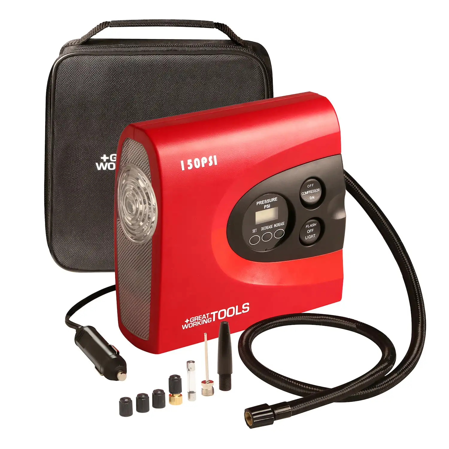 Tire Inflator Air Compressor Pump, Digital Automatic Portable 12V DC C Car Repair tools
Tire Inflator Air Compressor Pump, Digital Automatic Portable 12V DC C Car Repair tools