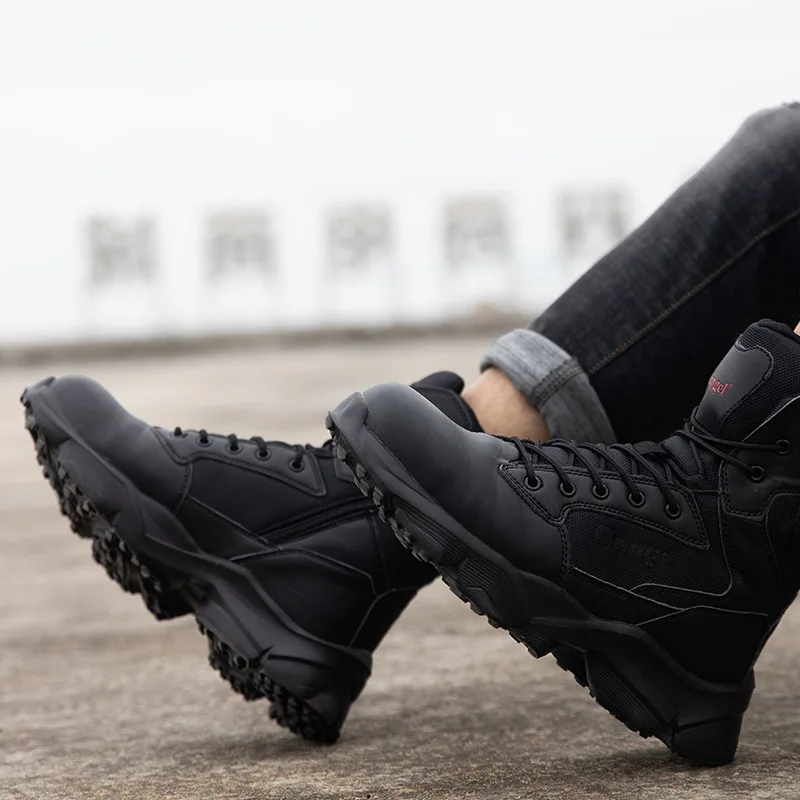 Tactical Boots Men New Safety Anti-smashing Work Free ShippingOutdoor Mountaineering Land Large Size Male 45
Tactical Boots Men New Safety Anti-smashing Work Free ShippingOutdoor Mountaineering Land Large Size Male 45