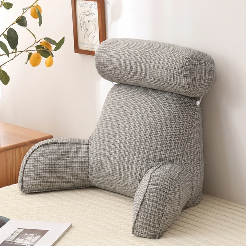 Nordic Ins Style Bed Read Pillow Linen Reading Waist Cushion Sofa Pillow Detachable Support Sofa Cushion Pillows With Armrest
Nordic Ins Style Bed Read Pillow Linen Reading Waist Cushion Sofa Pillow Detachable Support Sofa Cushion Pillows With Armrest