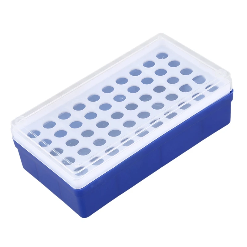 10X Laboratory Lab Plastic 50 Sockets 1.5Ml Centrifuge Tube Stand Holder Box
10X Laboratory Lab Plastic 50 Sockets 1.5Ml Centrifuge Tube Stand Holder Box