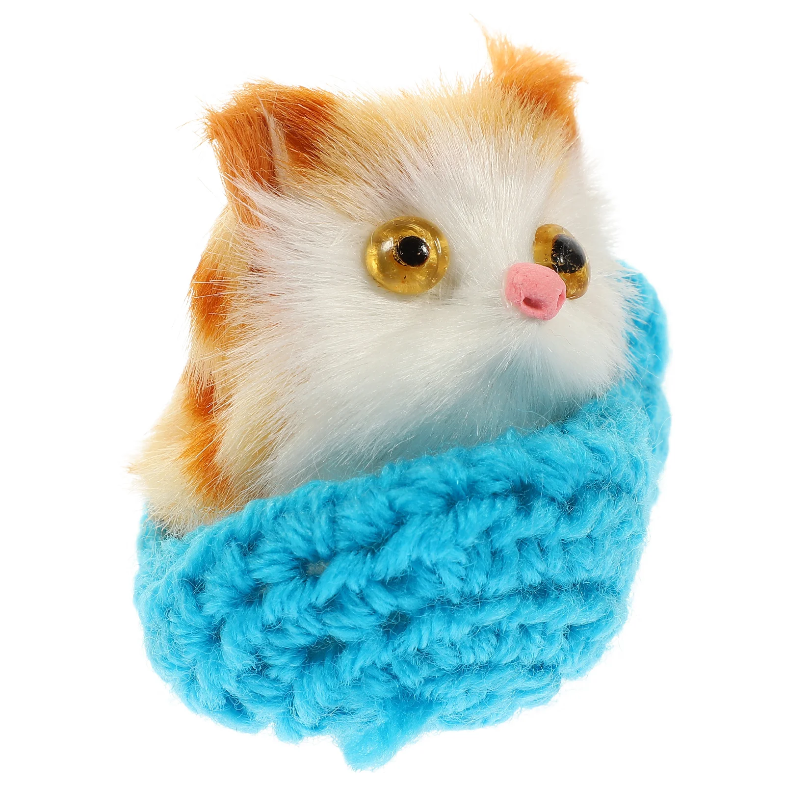 Chic Cartoon Simulation Cat Miniature Model Lifelike Cat Decor Wool Cat Miniature for Car Bedroom Gift Home
Chic Cartoon Simulation Cat Miniature Model Lifelike Cat Decor Wool Cat Miniature for Car Bedroom Gift Home