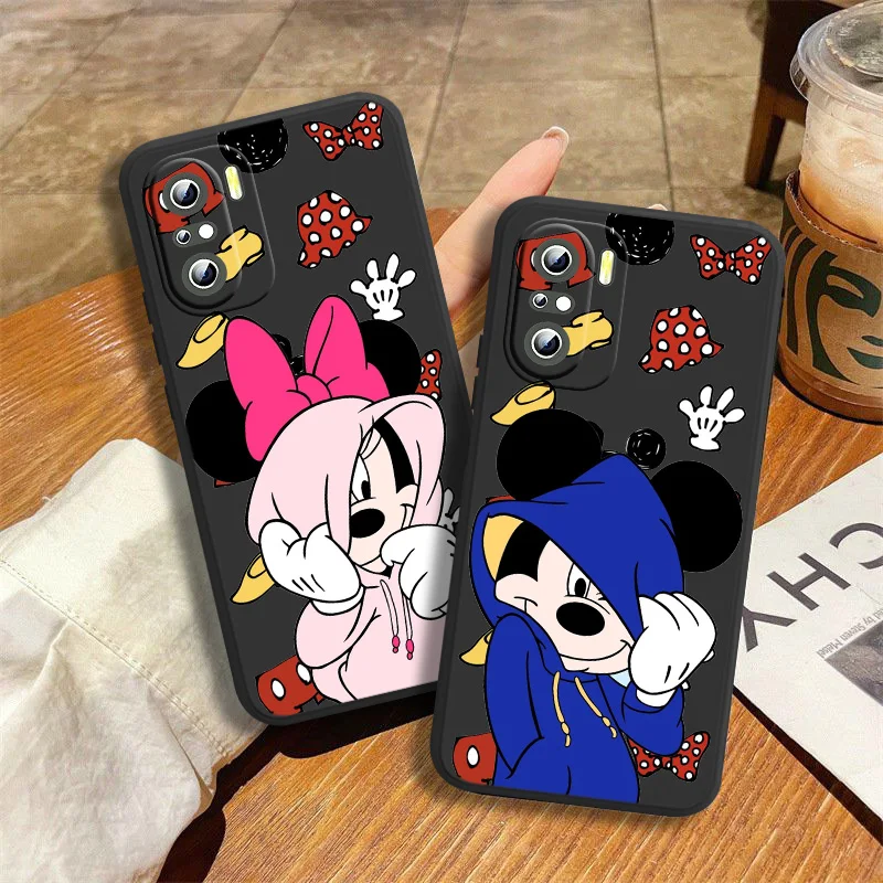 

NEW Mickey Mouse Anime Phone Case For Xiaomi Redmi 7(Y3) 7A 8 8A 9 9A 9AT 9C 10X 10 10C 5A 6A S2(Y2) K20 K30 K40 K50 Black Soft