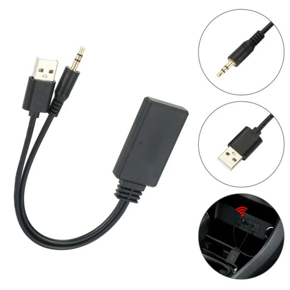 Wireless Bluetooth 5.0 Car Receiver Adapter USB 3.5mm Audio AUX Speaker 5-12V For Car Electronics Audio Receiver Equippments
Wireless Bluetooth 5.0 Car Receiver Adapter USB 3.5mm Audio AUX Speaker 5-12V For Car Electronics Audio Receiver Equippments