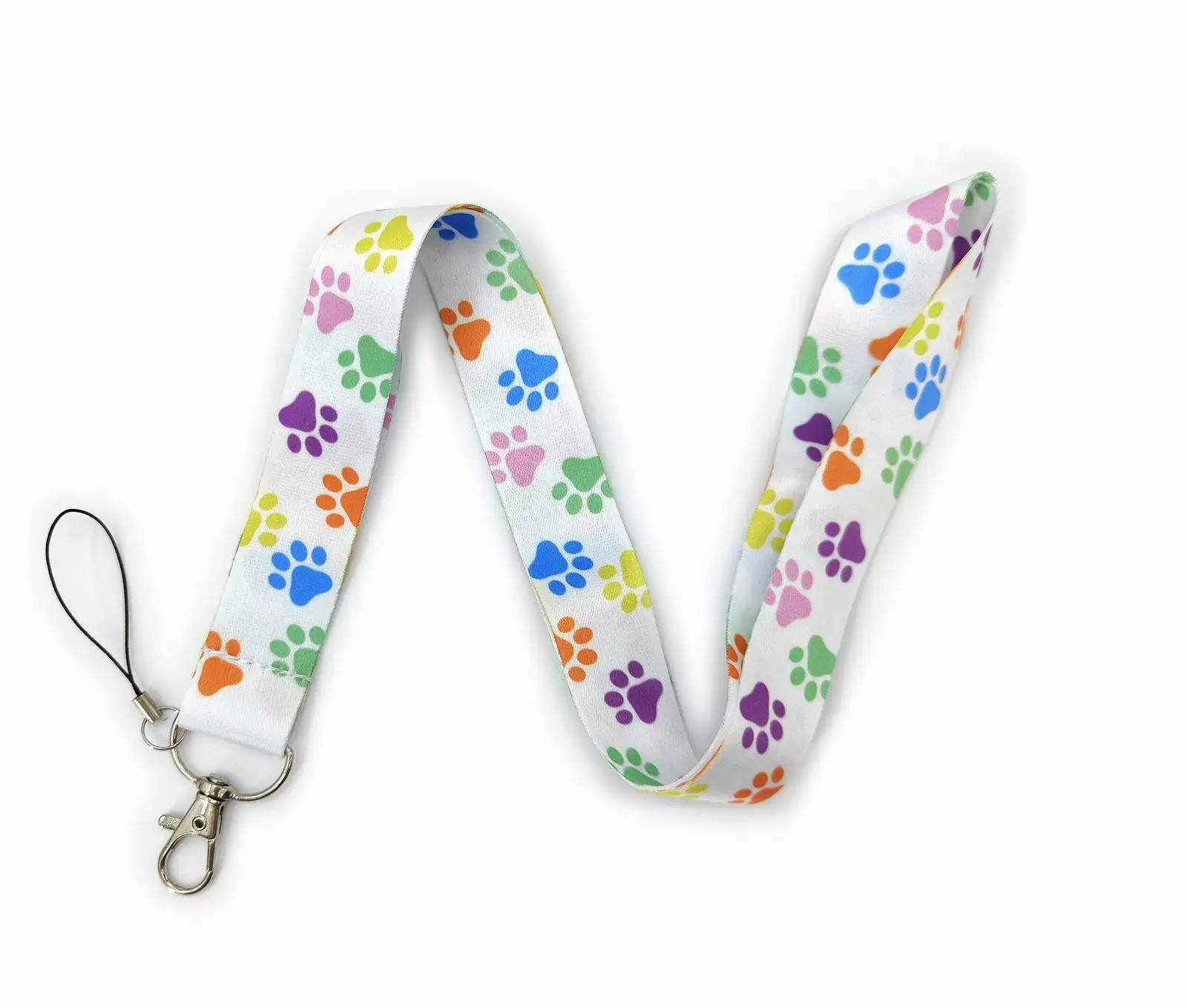 Wholesale Cartoon Dog Paws Key Lanyard ID Badge Holders Animal Phone Neck Straps with Keyring Phone Accessories D110
Wholesale Cartoon Dog Paws Key Lanyard ID Badge Holders Animal Phone Neck Straps with Keyring Phone Accessories D110