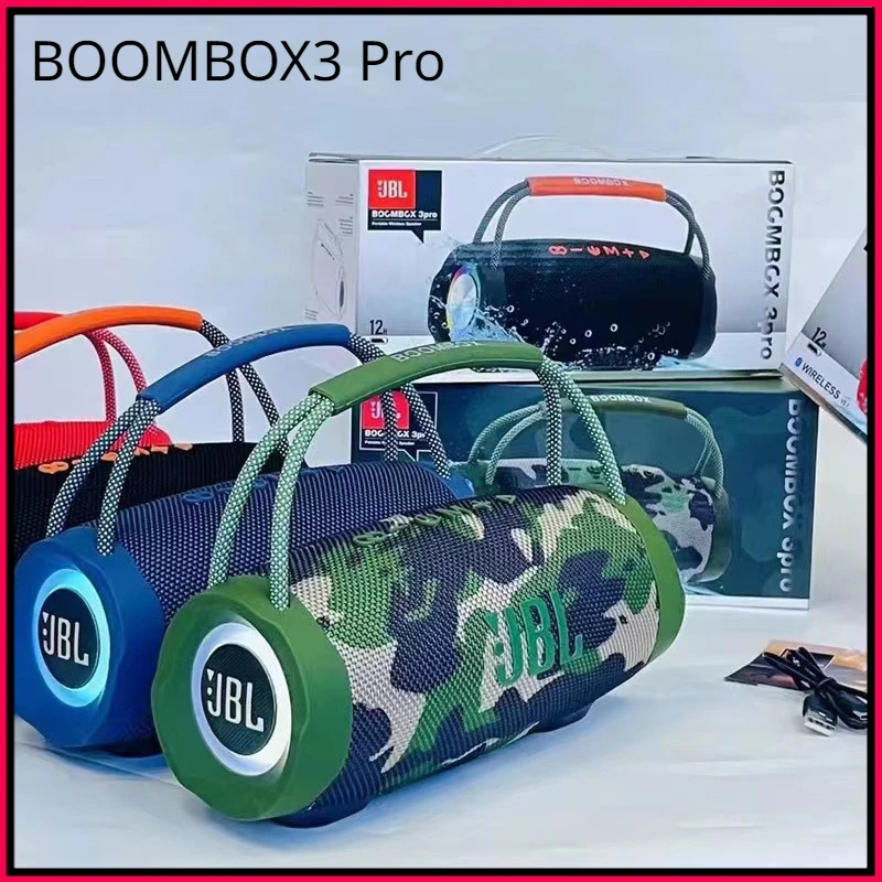BOOMBOX3 Pro Bluetooth Speaker 36CM Wireless Dual Speakers Outdoor Home Subwoofer Creative Gifts Large Volume Portable Speakers
BOOMBOX3 Pro Bluetooth Speaker 36CM Wireless Dual Speakers Outdoor Home Subwoofer Creative Gifts Large Volume Portable Speakers