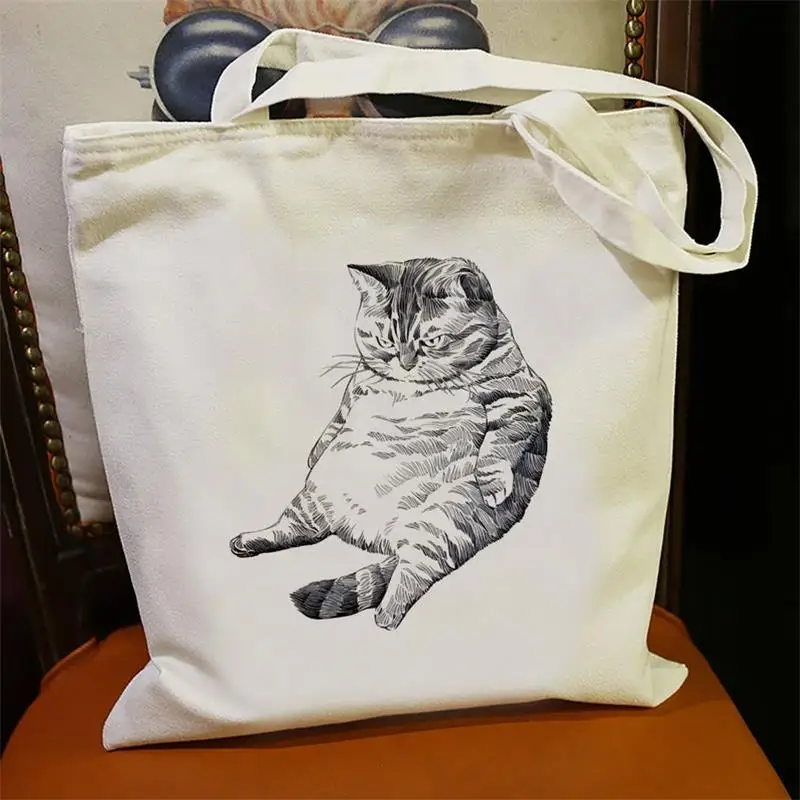 Women's Bag Cheap fairy grunge Large Capacity Shoulder Bags Shopper bag Canvas Fashion Harajuku cat Print Ulzzang Handbags Cloth
Women's Bag Cheap fairy grunge Large Capacity Shoulder Bags Shopper bag Canvas Fashion Harajuku cat Print Ulzzang Handbags Cloth