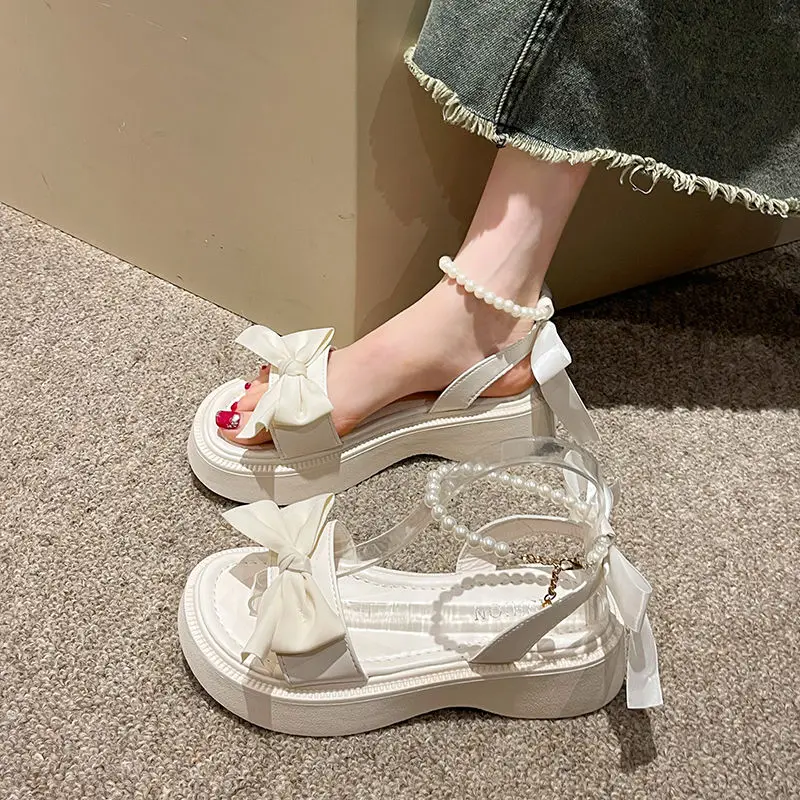 Med Clear Heels Bow Shoes 2023 Sandals Espadrilles Platform Suit Female Beige Medium New Summer Fashion High Comfort Clogs Gladi
Med Clear Heels Bow Shoes 2023 Sandals Espadrilles Platform Suit Female Beige Medium New Summer Fashion High Comfort Clogs Gladi