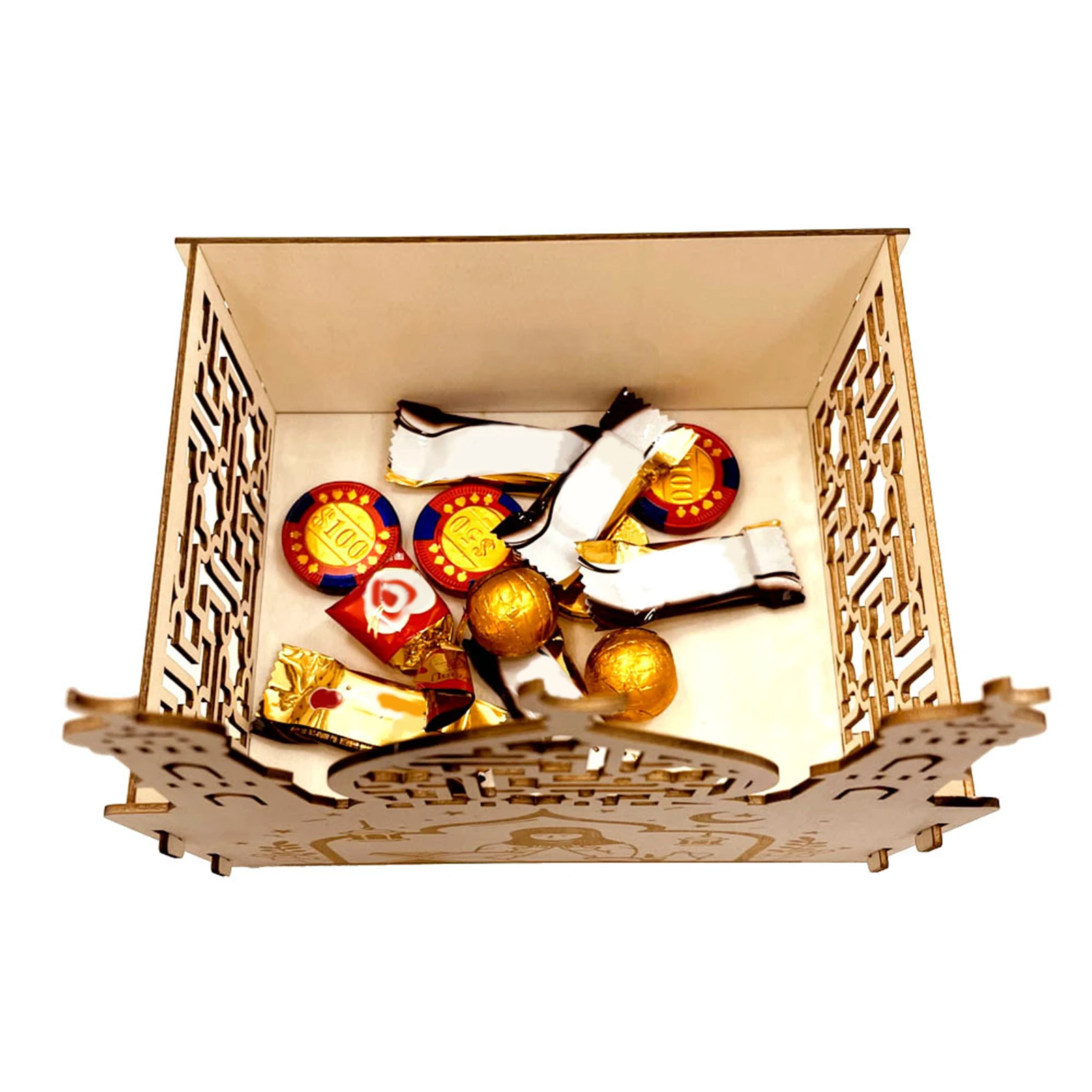 Eid Mubarak Wooden Tray Ramadan Moon Mosque Decoration Mubarak Islam Decors Moon Star Mosque Hollow Dessert Tray Serving
Eid Mubarak Wooden Tray Ramadan Moon Mosque Decoration Mubarak Islam Decors Moon Star Mosque Hollow Dessert Tray Serving