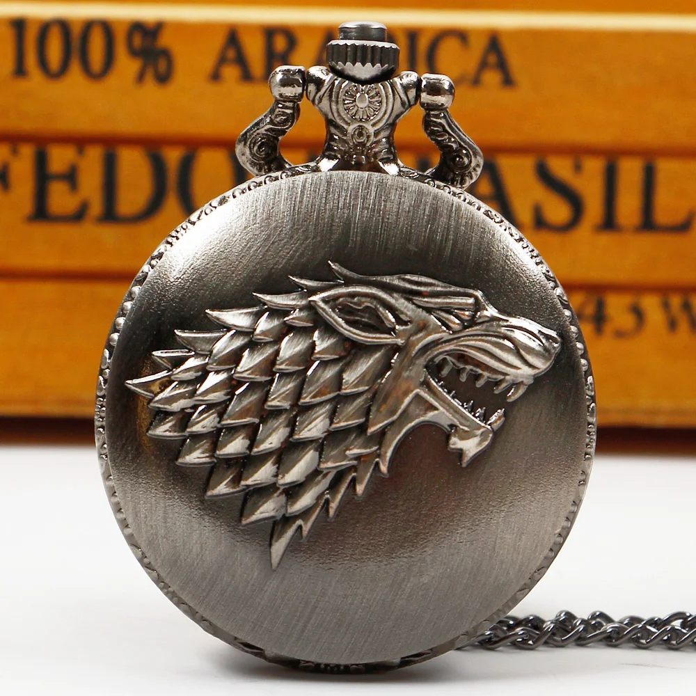 Fierce Pulling Cool Beast Quartz Pocket Watch Men's Necklace Personalised Steampunk Chain Clock Pocket FOB Watches
Fierce Pulling Cool Beast Quartz Pocket Watch Men's Necklace Personalised Steampunk Chain Clock Pocket FOB Watches