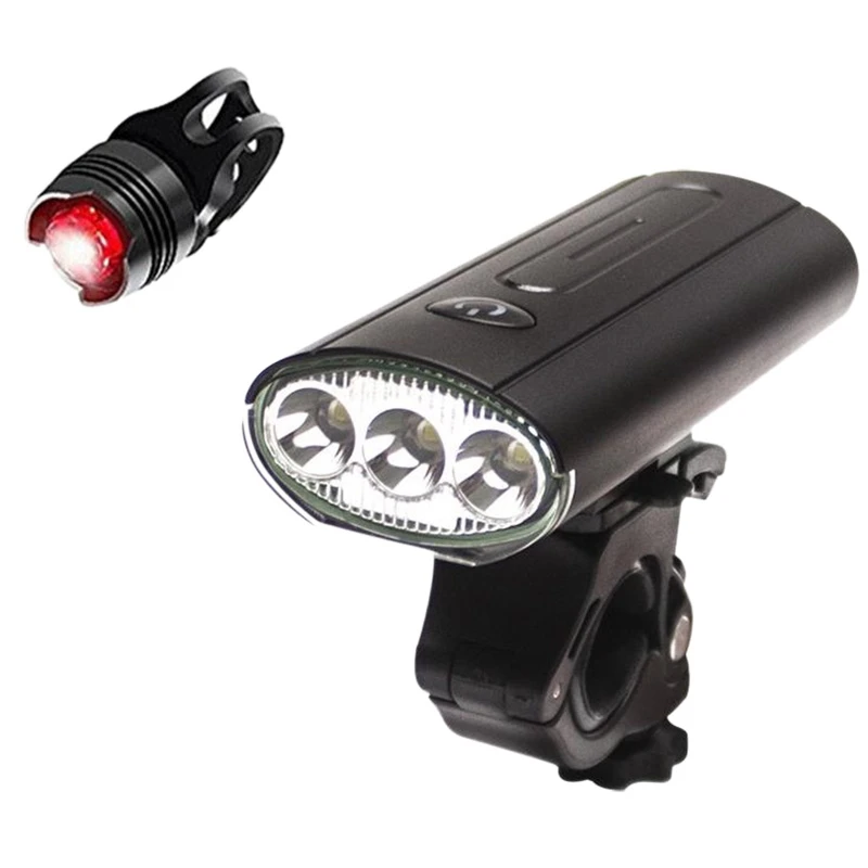 Waterproof Bicycle Lights,Rechargeable Bike Lights,3 LED Bike Headlight and Rear Bike Light,for Outdoor Night Riding,Etc
Waterproof Bicycle Lights,Rechargeable Bike Lights,3 LED Bike Headlight and Rear Bike Light,for Outdoor Night Riding,Etc