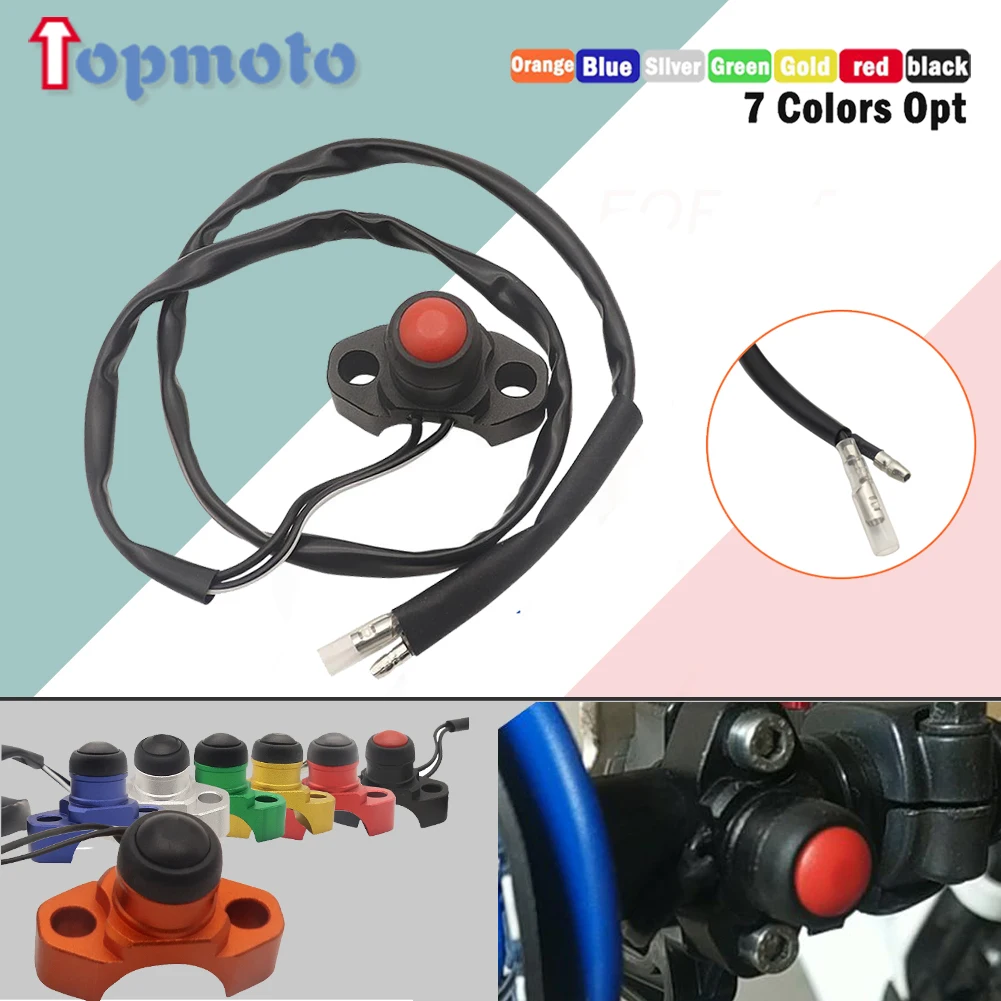 Motorcycle Universal Engine Stop Start Kill Switch Button For YAMAHA HONDA KAWASAKICRF CR KX WR YZ YZF 250R 250F Motocross
Motorcycle Universal Engine Stop Start Kill Switch Button For YAMAHA HONDA KAWASAKICRF CR KX WR YZ YZF 250R 250F Motocross