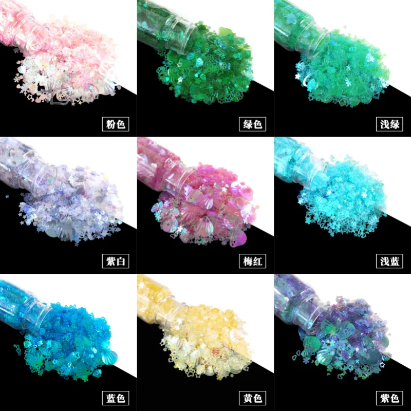 15g/bag Candy Colors Nail Art Decorations Sequins 3D Laser Holographic Glitter Powder Design Nail Professional Accessories DIY
15g/bag Candy Colors Nail Art Decorations Sequins 3D Laser Holographic Glitter Powder Design Nail Professional Accessories DIY