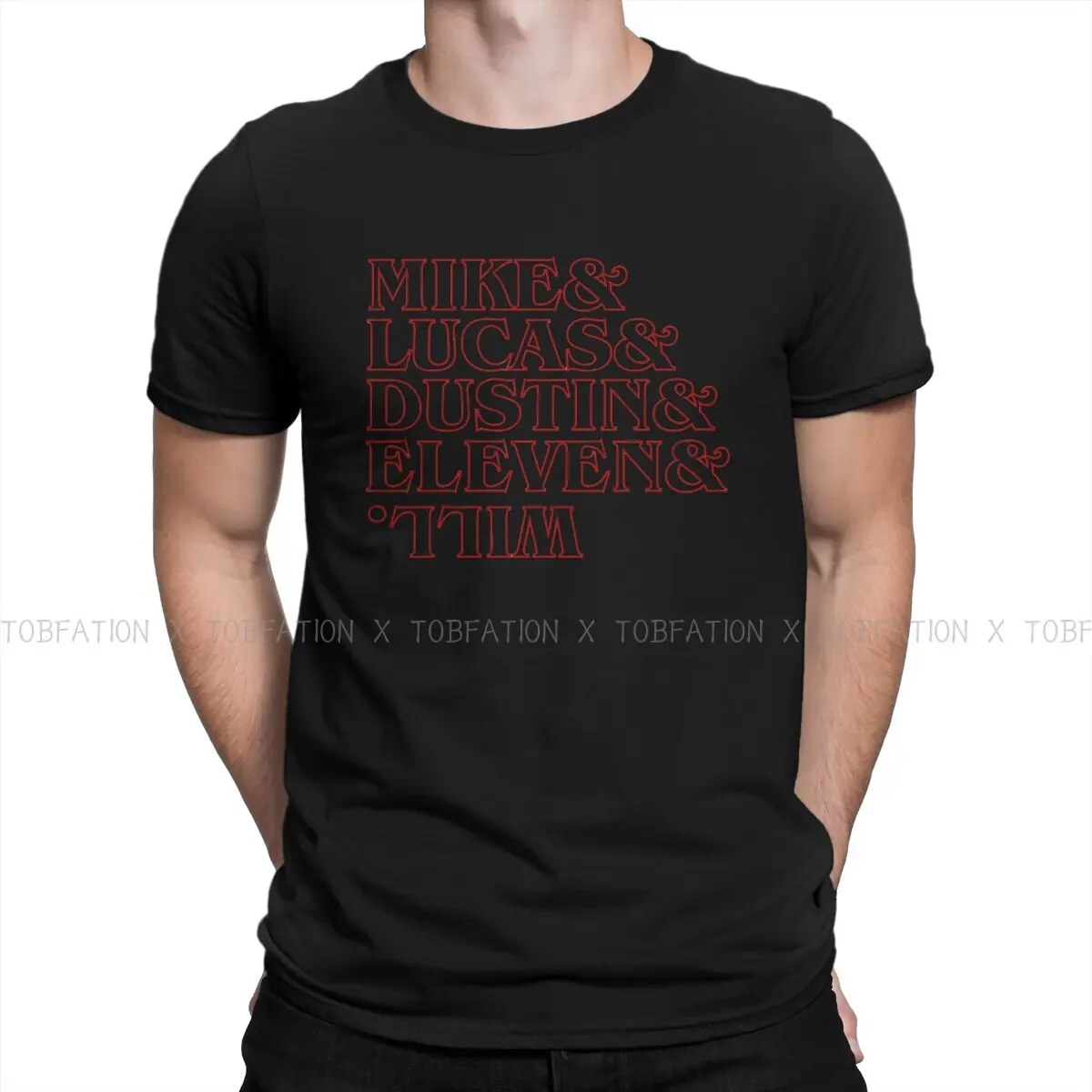 Kids Black Men TShirt Stranger Things Mike Eleven TV Crewneck Tops Fabric T Shirt Humor High Quality Gift Idea
Kids Black Men TShirt Stranger Things Mike Eleven TV Crewneck Tops Fabric T Shirt Humor High Quality Gift Idea