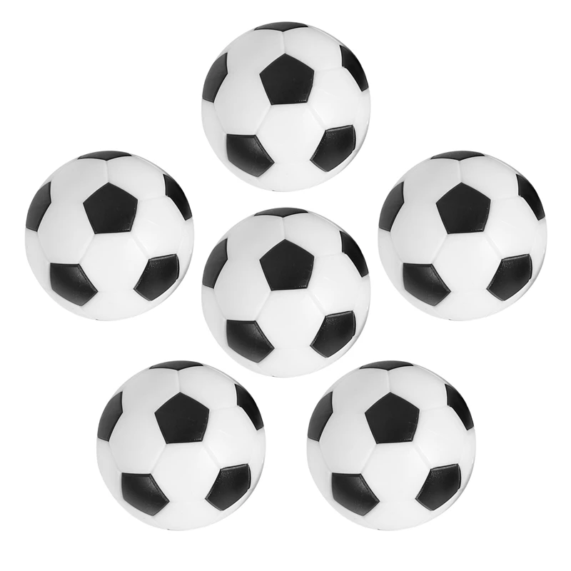 6PCS Small Football Style Table Ball Foosball Hard Plastic Table Ball Counterpart Game Children Toy
6PCS Small Football Style Table Ball Foosball Hard Plastic Table Ball Counterpart Game Children Toy