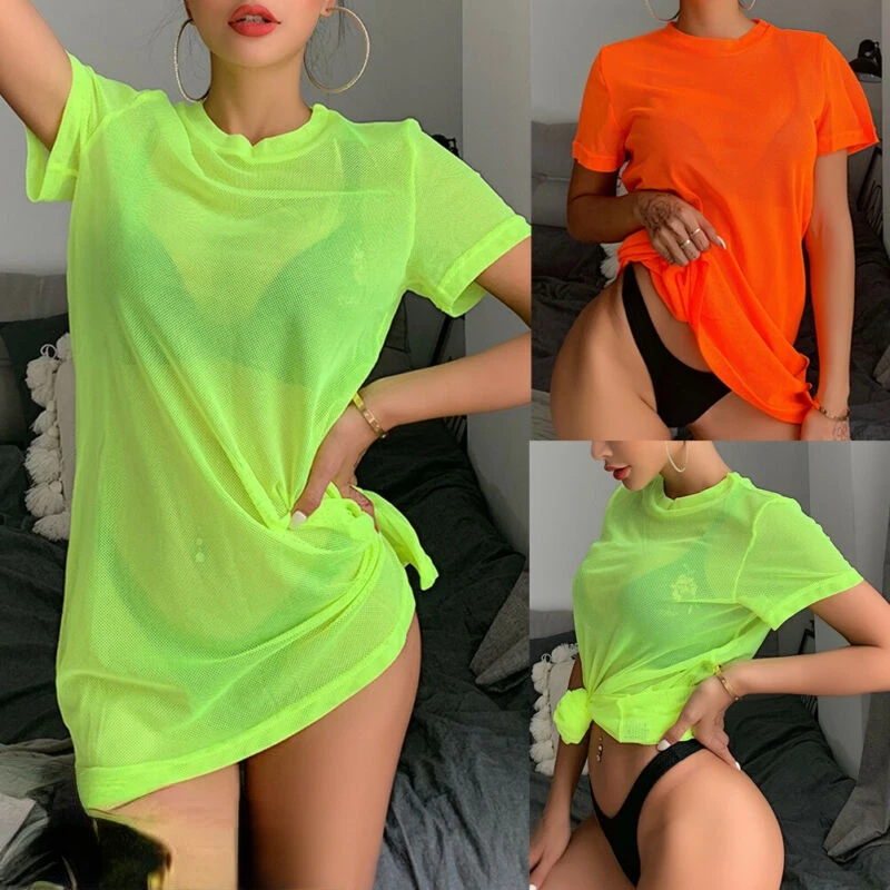 2022 Summer Women J&M Sheer Mesh See Though Neon Green Bikini Cover Up Swimwear Swimsuit Bathing Summer Beach Dress Outfit
2022 Summer Women J&M Sheer Mesh See Though Neon Green Bikini Cover Up Swimwear Swimsuit Bathing Summer Beach Dress Outfit