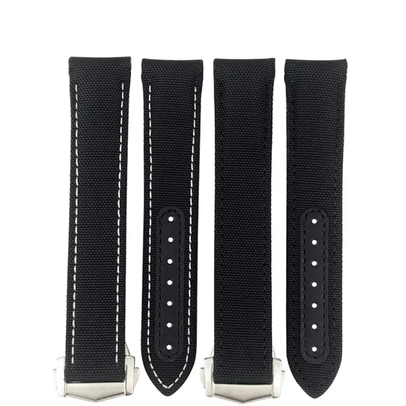 20mm 21mm 19mm Curved End Nylon Fabric Watchband Fit for Omega Watch Strap AT150 GMT GoodPlanet Seamaster DIver 300M Blue Black
20mm 21mm 19mm Curved End Nylon Fabric Watchband Fit for Omega Watch Strap AT150 GMT GoodPlanet Seamaster DIver 300M Blue Black